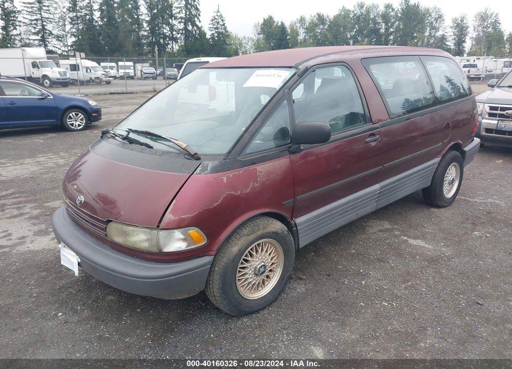 1992 TOYOTA PREVIA DLX VIN: JT3AC11R5N1044645