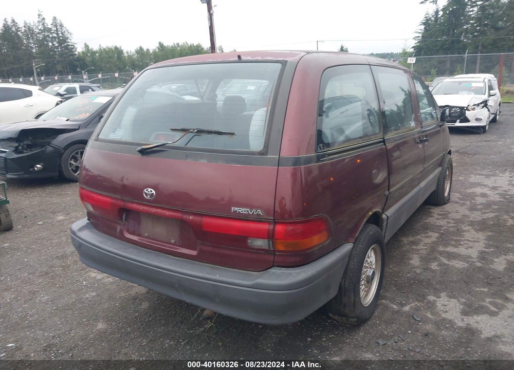 1992 TOYOTA PREVIA DLX VIN: JT3AC11R5N1044645