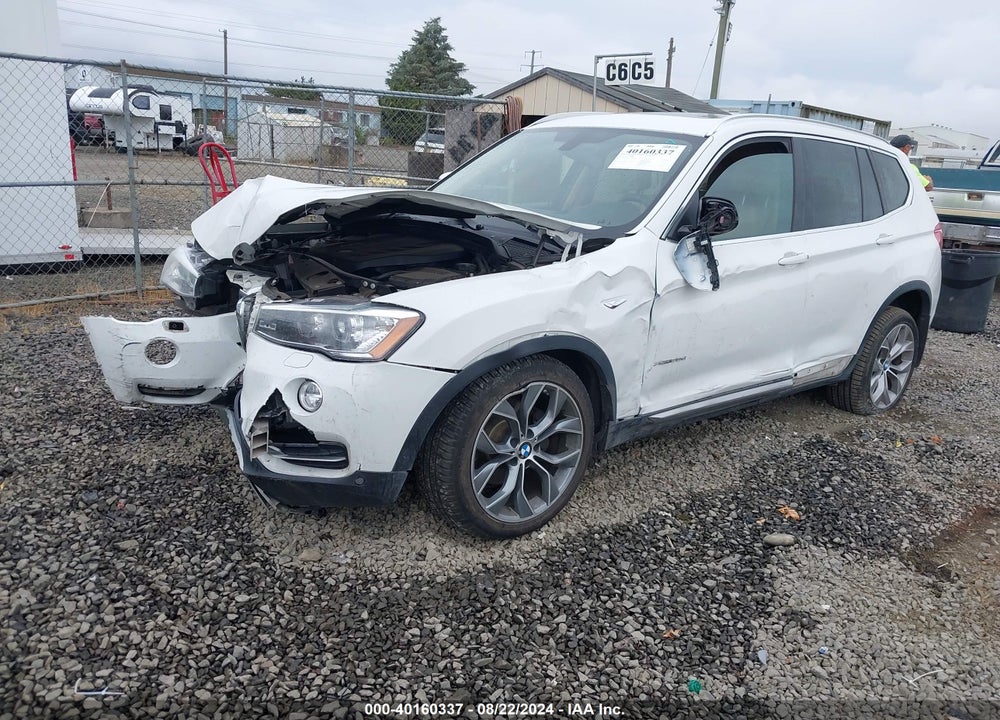2016 BMW X3 XDRIVE28D VIN: 5UXWY3C53G0N88335