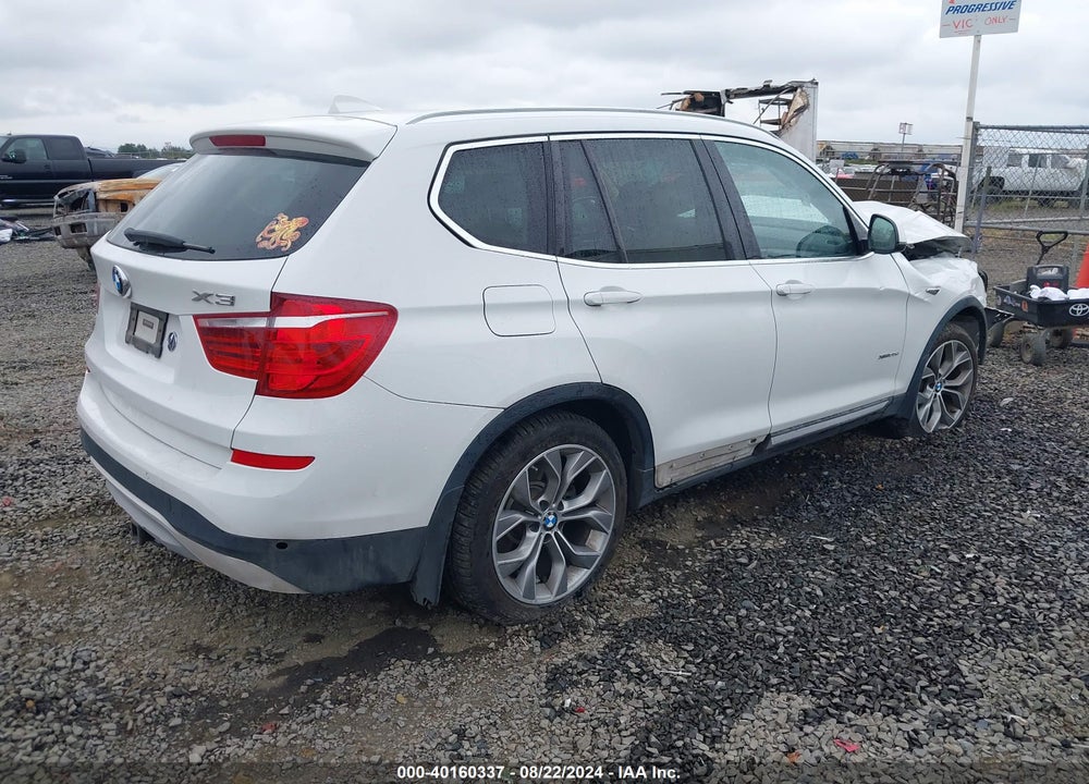 2016 BMW X3 XDRIVE28D VIN: 5UXWY3C53G0N88335