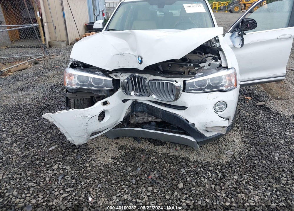 2016 BMW X3 XDRIVE28D VIN: 5UXWY3C53G0N88335
