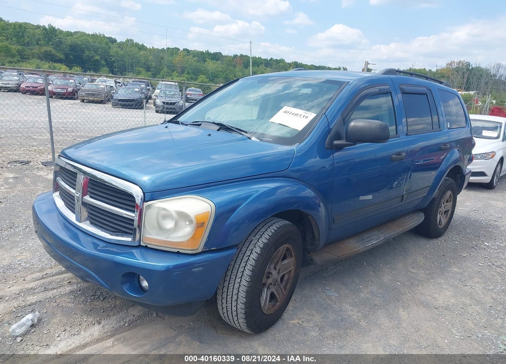 2004 DODGE DURANGO SLT VIN: 1D4HD48D24F159372