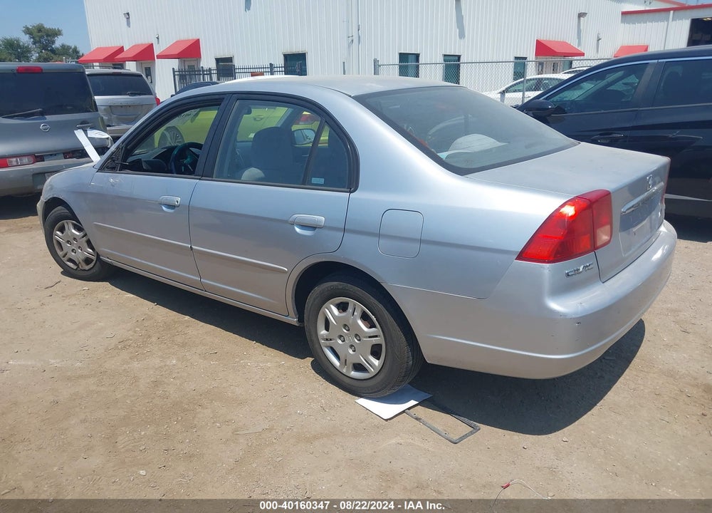 2002 HONDA CIVIC LX VIN: 2HGES16572H602449