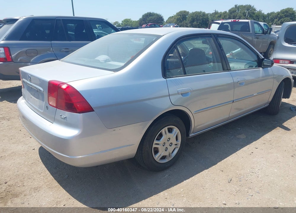 2002 HONDA CIVIC LX VIN: 2HGES16572H602449
