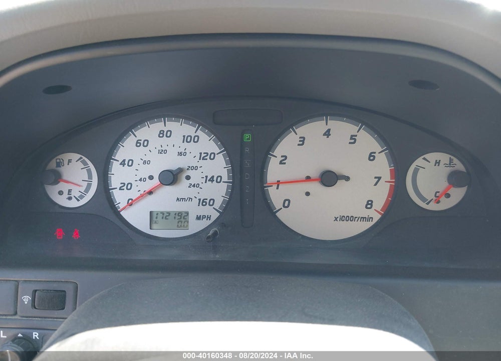 2000 NISSAN MAXIMA GLE/GXE/SE VIN: JN1CA31A1YT024761
