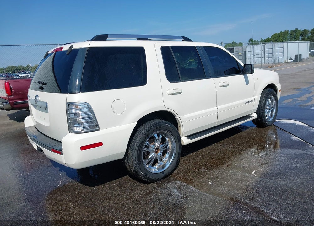 2008 MERCURY MOUNTAINEER PREMIER VIN: 4M2EU38E68UJ01831