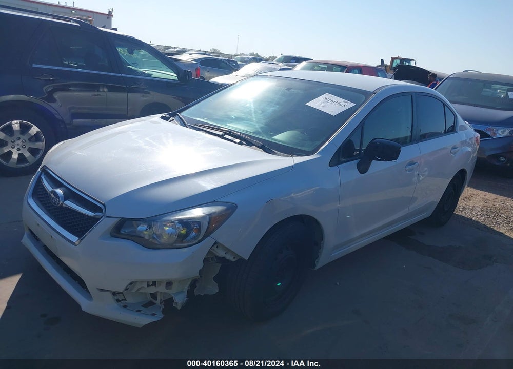 2015 SUBARU IMPREZA 2.0I VIN: JF1GJAA68FG025075