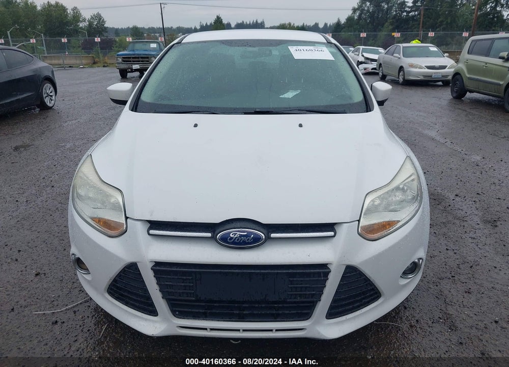 2012 FORD FOCUS SE VIN: 1FAHP3F2XCL404876