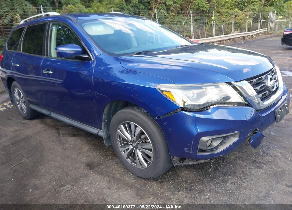 2018 NISSAN PATHFINDER SL VIN: 5N1DR2MN0JC606483