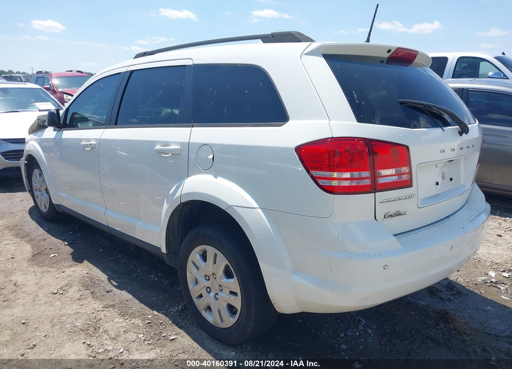 2020 DODGE JOURNEY SE VALUE VIN: 3C4PDCAB4LT266052