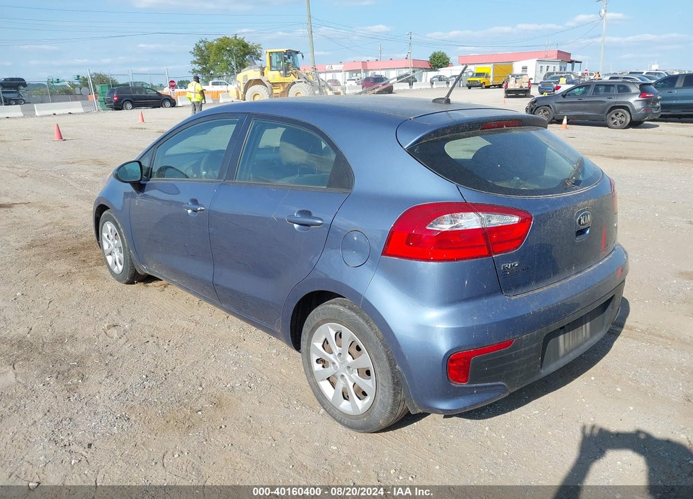 2016 KIA RIO LX VIN: KNADM5A30G6652293