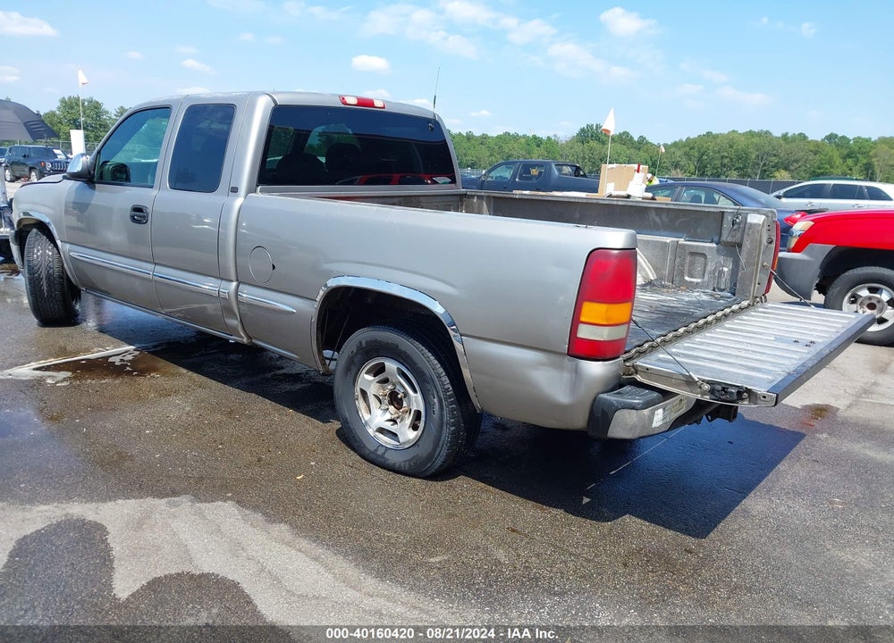 2000 GMC SIERRA 1500 SLE VIN: 2GTEC19T2Y1405650