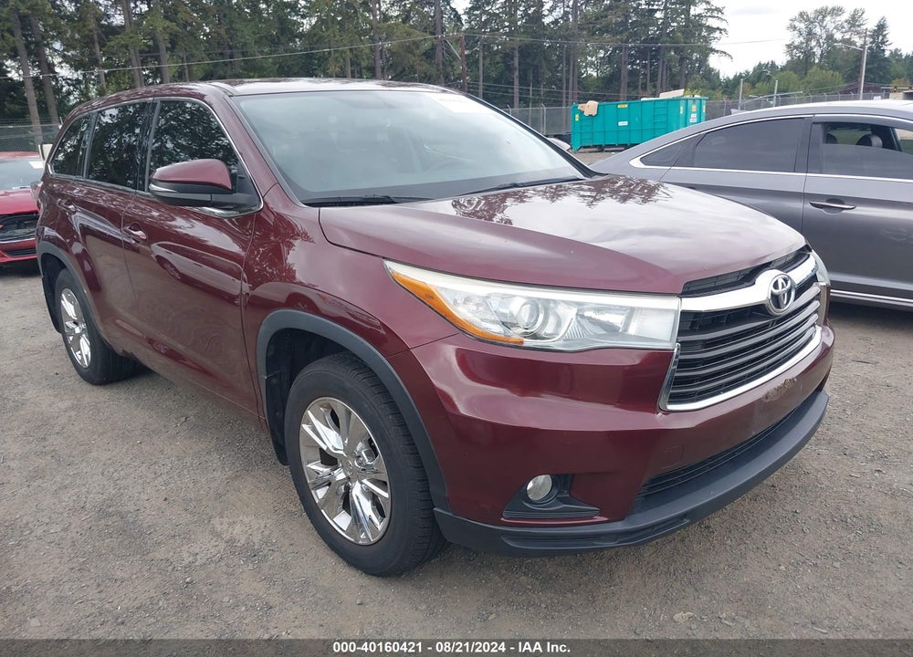 2015 TOYOTA HIGHLANDER LE PLUS V6 VIN: 5TDBKRFH1FS114938