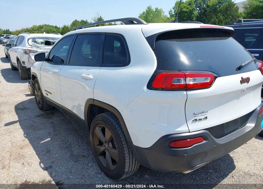 2016 JEEP CHEROKEE 75TH ANNIVERSARY VIN: 1C4PJMCS1GW327045