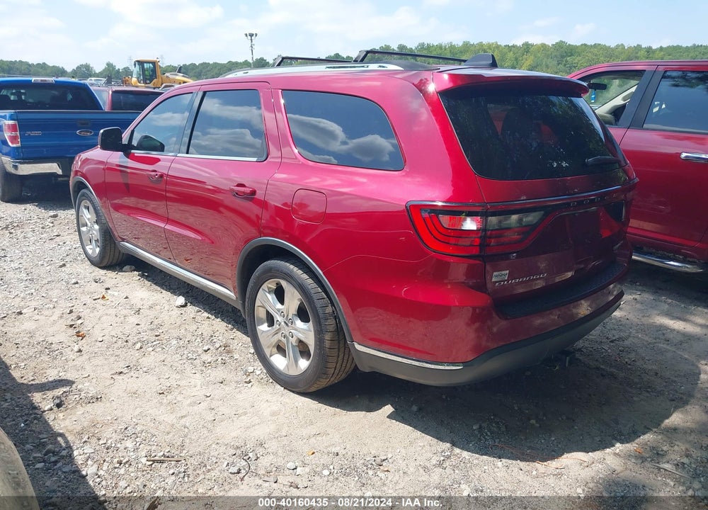 2014 DODGE DURANGO LIMITED VIN: 1C4RDHDG9EC520348