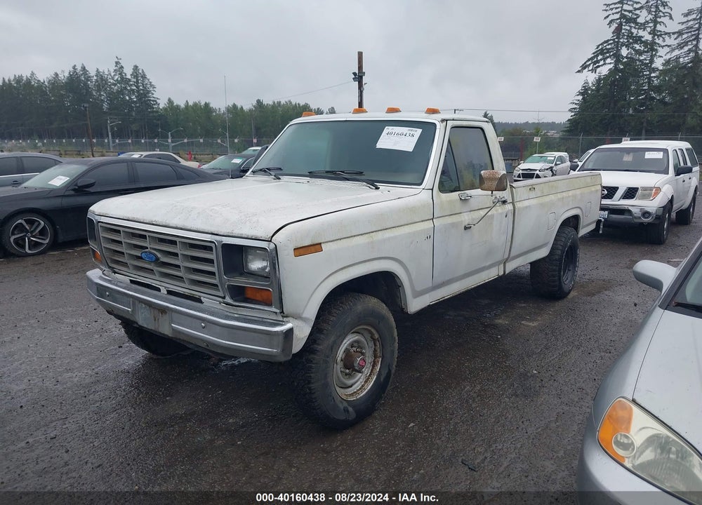 1986 FORD F250 VIN: 2FTEF26N5GCB52149