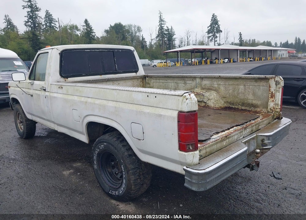 1986 FORD F250 VIN: 2FTEF26N5GCB52149