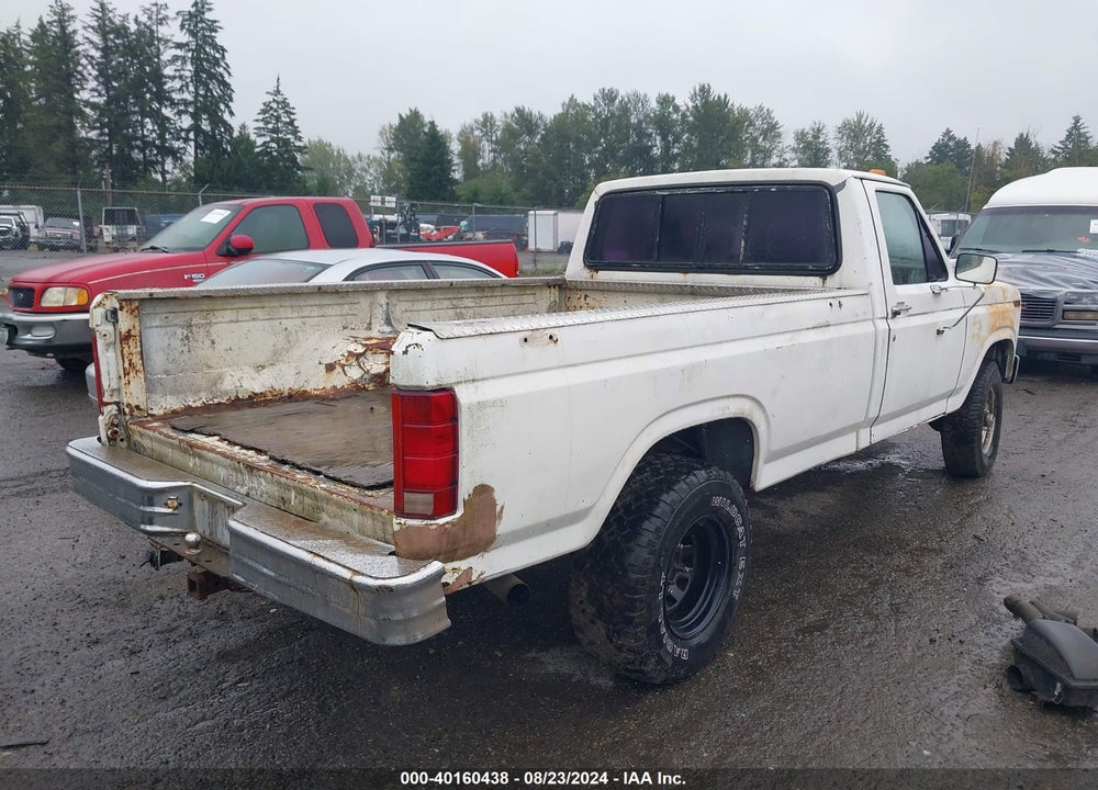 1986 FORD F250 VIN: 2FTEF26N5GCB52149