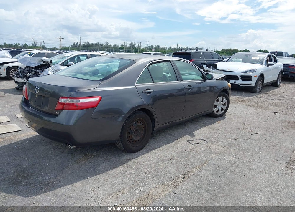 2007 TOYOTA CAMRY LE V6 VIN: JTNBK46KX73023521
