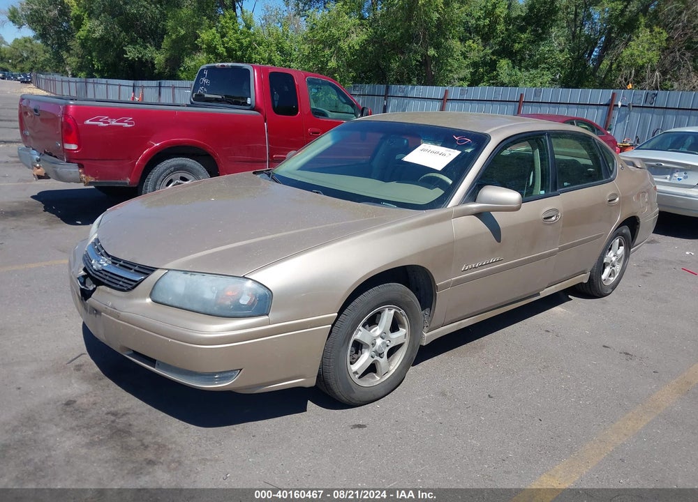 2004 CHEVROLET IMPALA LS VIN: 2G1WH52K649143795