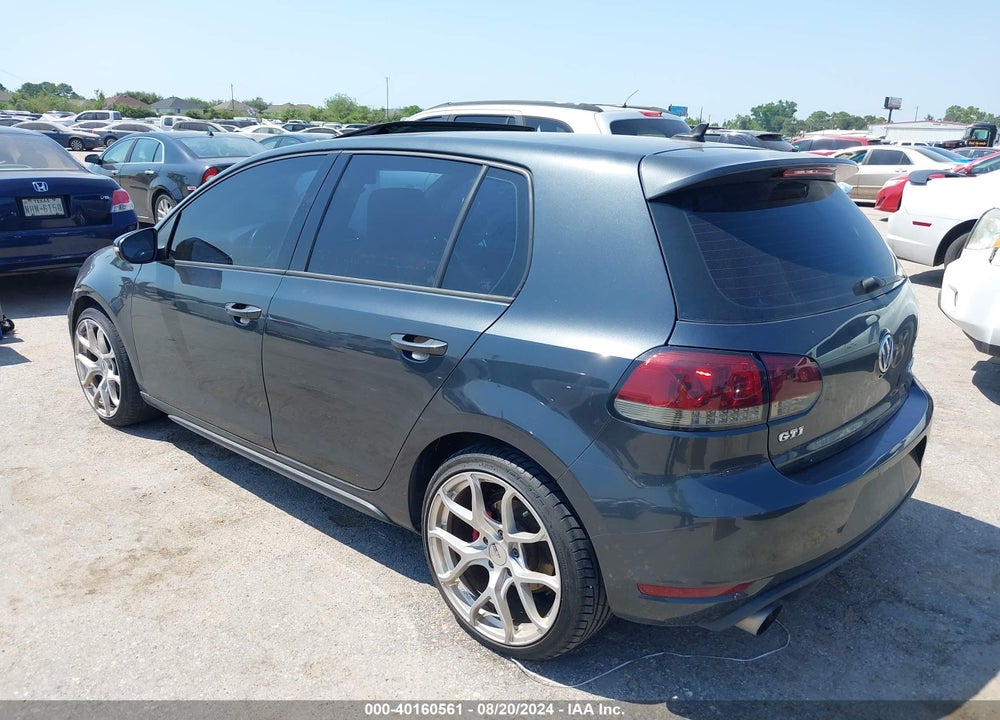 2011 VOLKSWAGEN GTI 4-DOOR AUTOBAHN VIN: WVWHV7AJ9BW119797