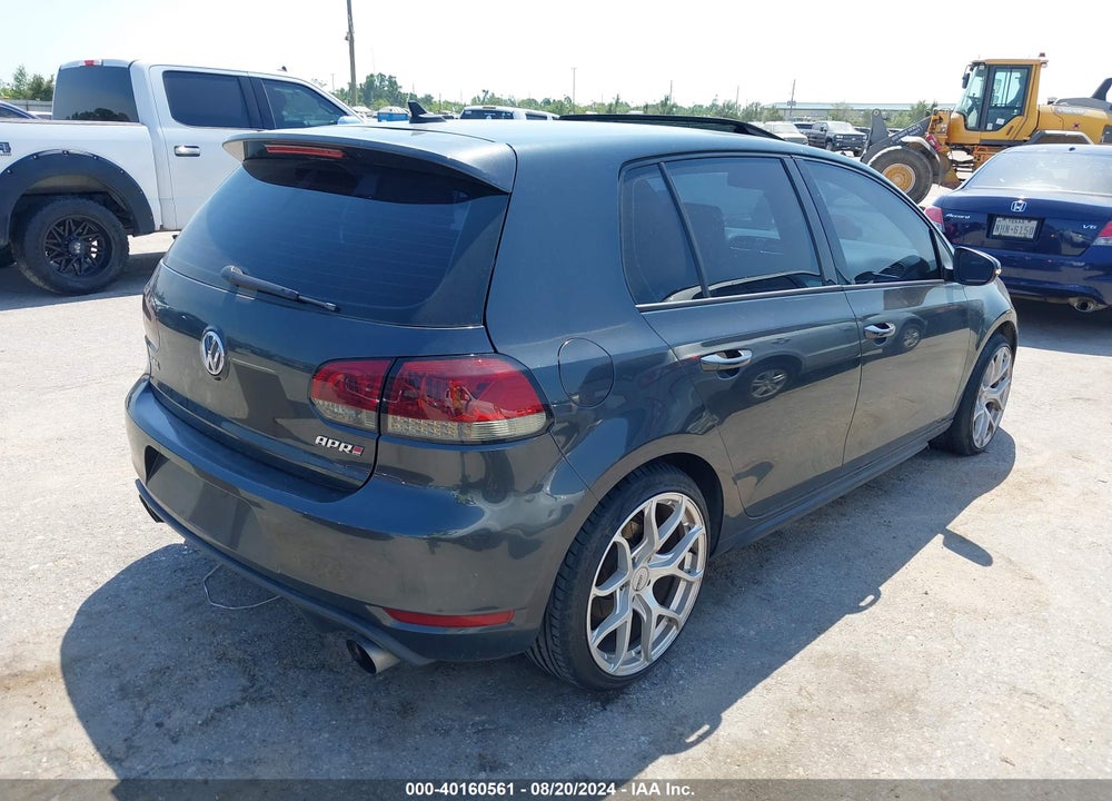 2011 VOLKSWAGEN GTI 4-DOOR AUTOBAHN VIN: WVWHV7AJ9BW119797