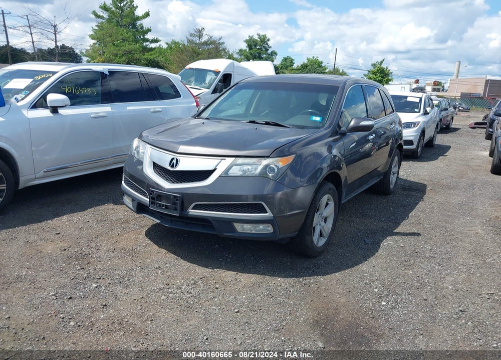 2010 ACURA MDX VIN: 2HNYD2H24AH519830
