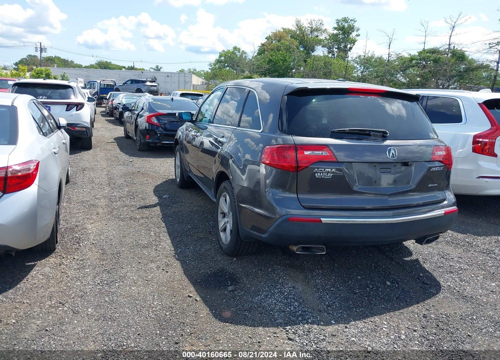 2010 ACURA MDX VIN: 2HNYD2H24AH519830