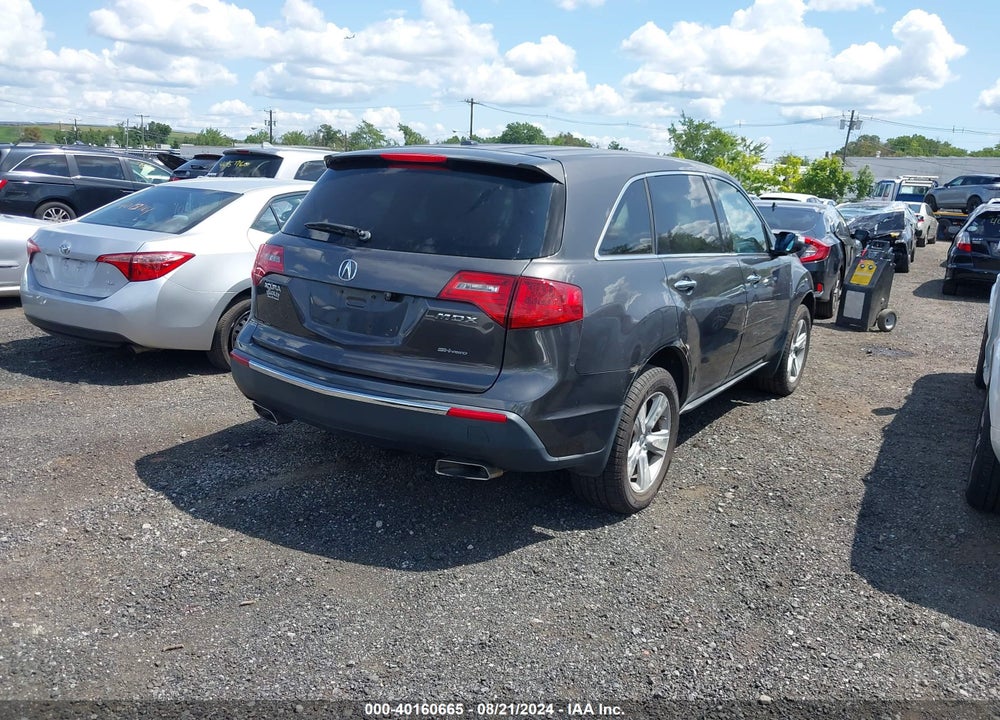 2010 ACURA MDX VIN: 2HNYD2H24AH519830