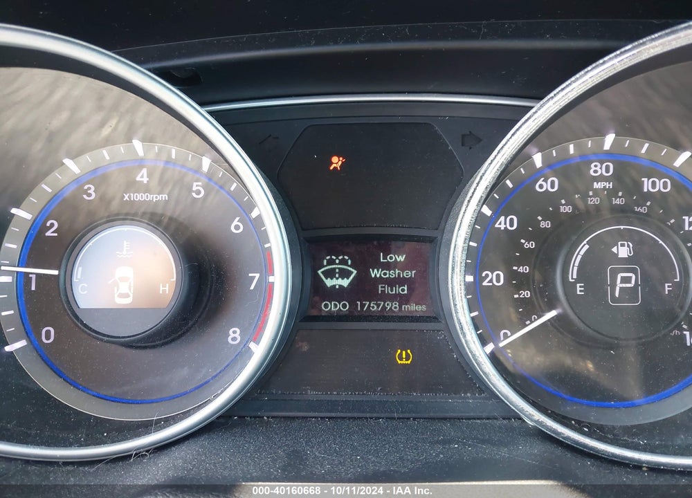 2011 HYUNDAI SONATA GLS VIN: 5NPEB4ACXBH091963
