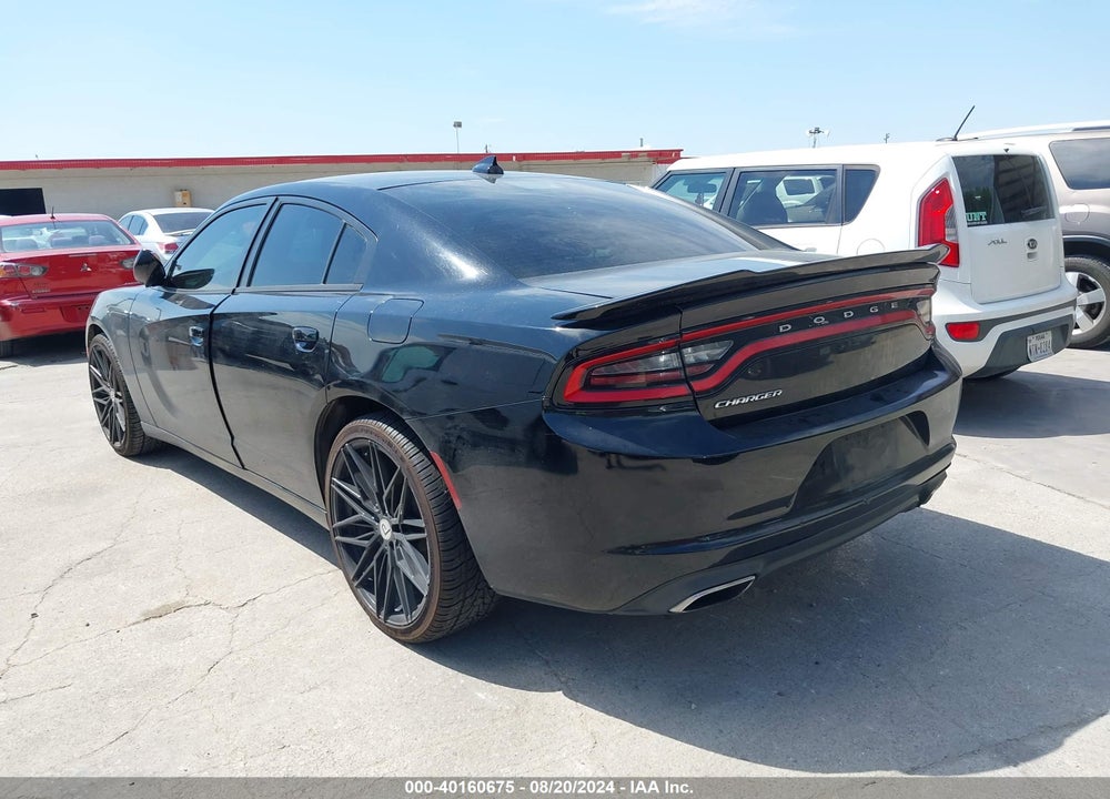 2017 DODGE CHARGER SXT RWD VIN: 2C3CDXHG2HH510101