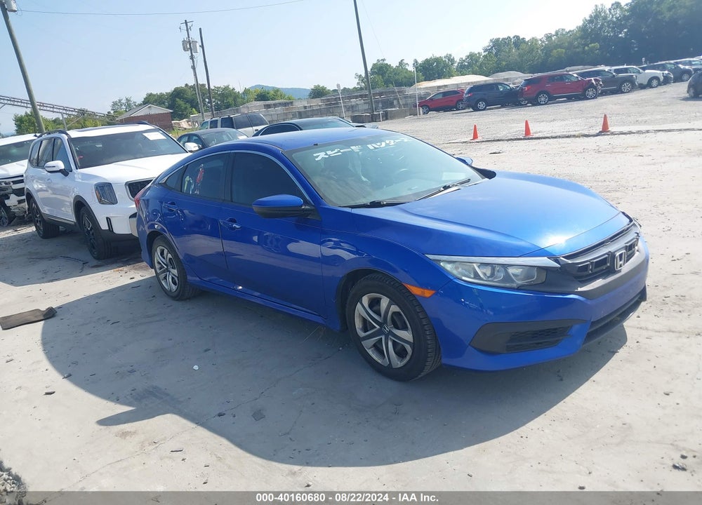 2018 HONDA CIVIC LX VIN: 19XFC2F54JE003685