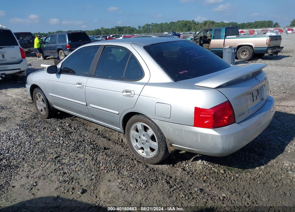 2006 NISSAN SENTRA 1.8S VIN: 3N1CB51D76L629758