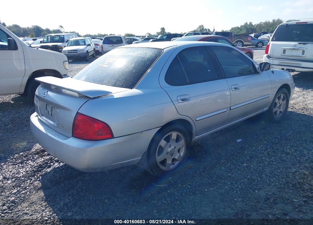 2006 NISSAN SENTRA 1.8S VIN: 3N1CB51D76L629758