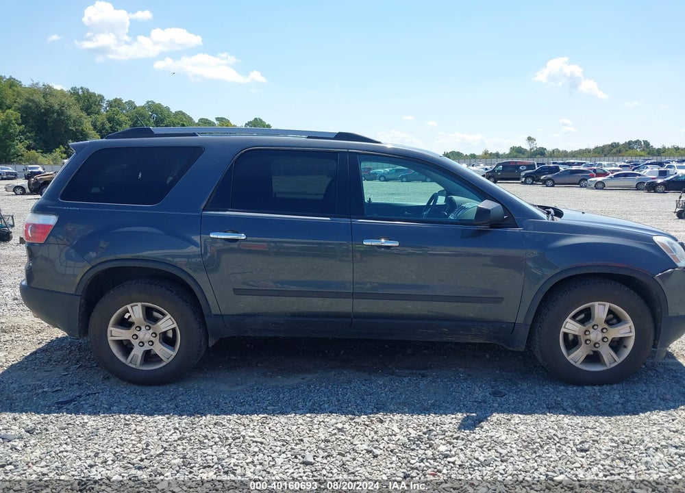 2011 GMC ACADIA SL VIN: 1GKKRNED9BJ140816
