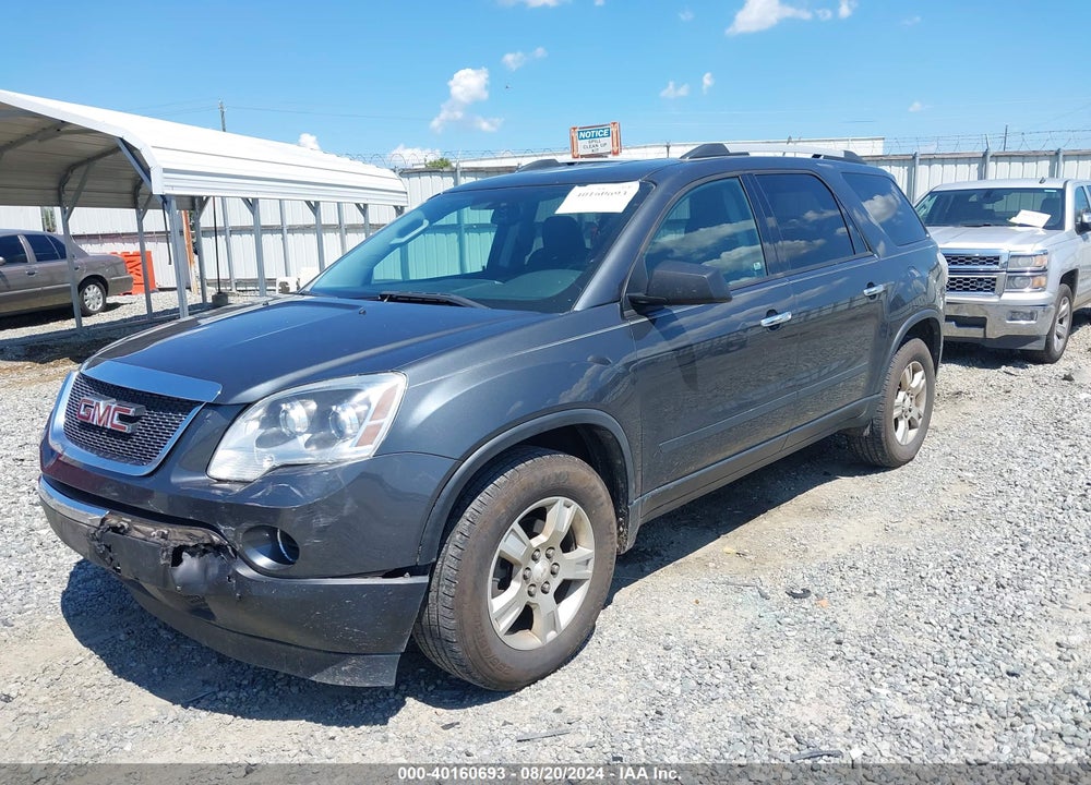 2011 GMC ACADIA SL VIN: 1GKKRNED9BJ140816