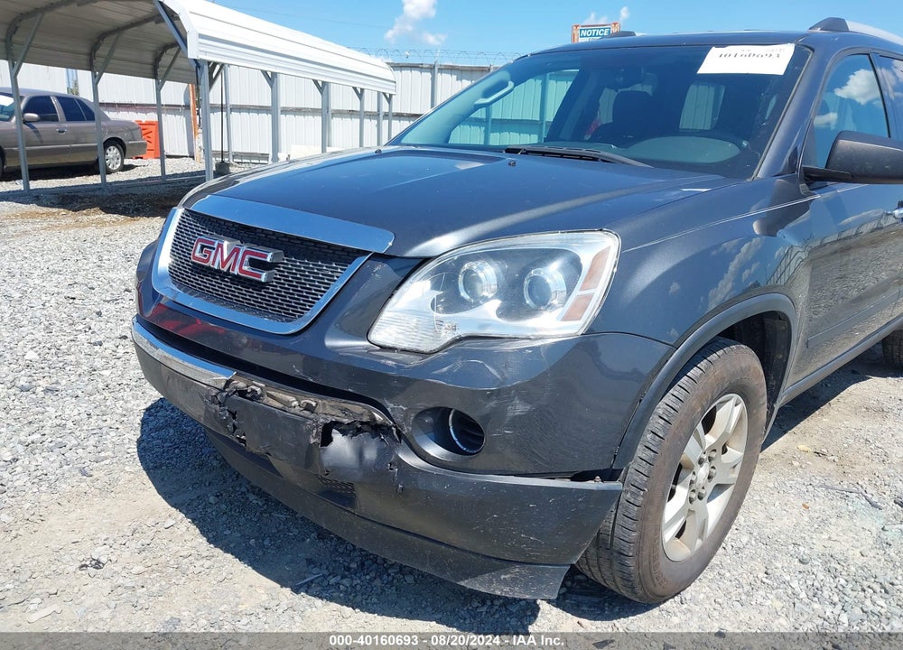 2011 GMC ACADIA SL VIN: 1GKKRNED9BJ140816