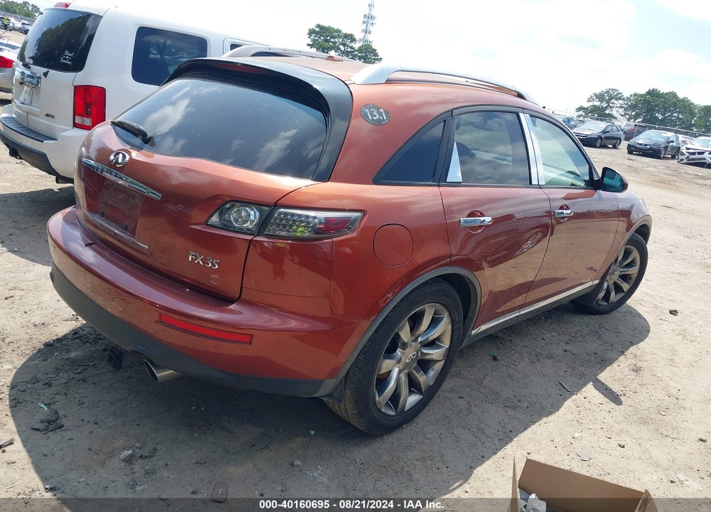 2006 INFINITI FX35 VIN: JNRAS08U26X102616