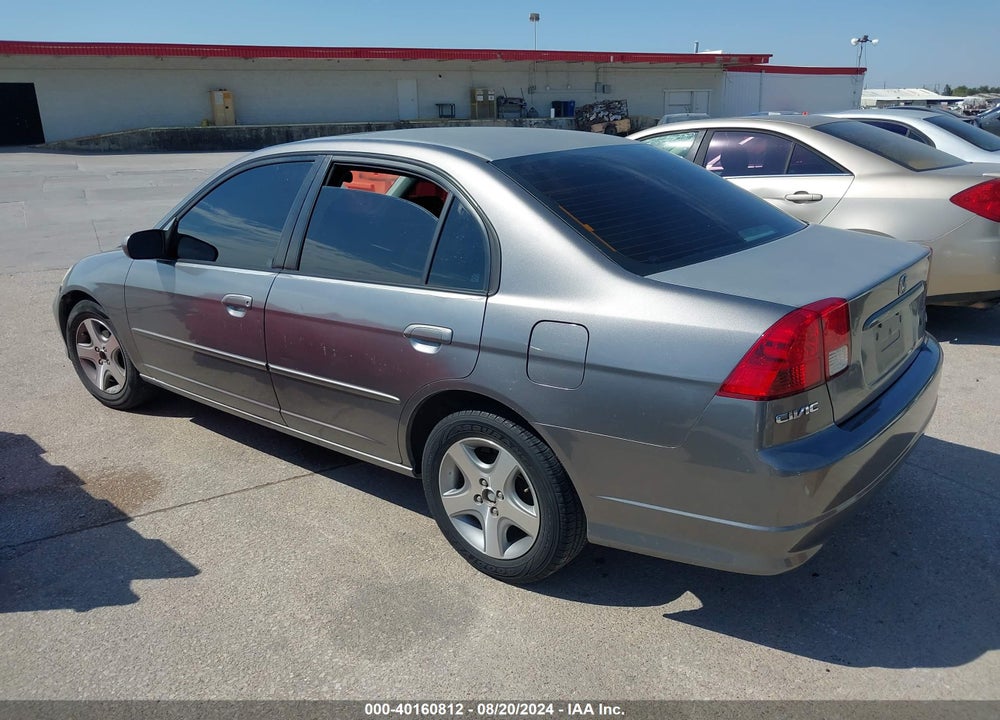 2005 HONDA CIVIC EX VIN: 2HGES26845H526189