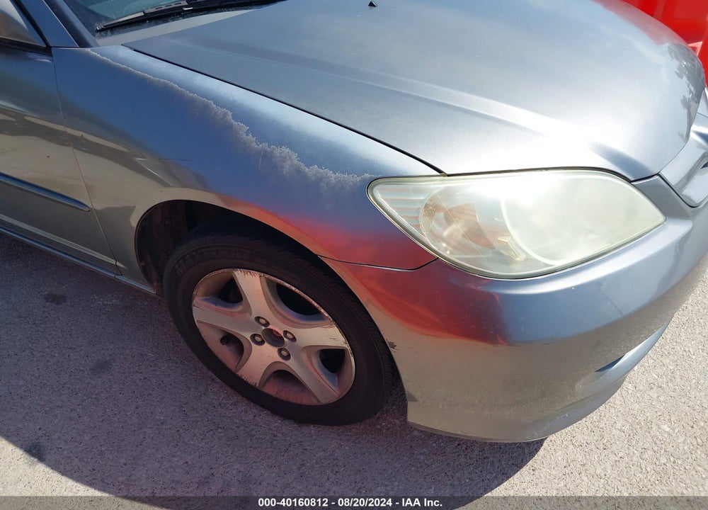 2005 HONDA CIVIC EX VIN: 2HGES26845H526189