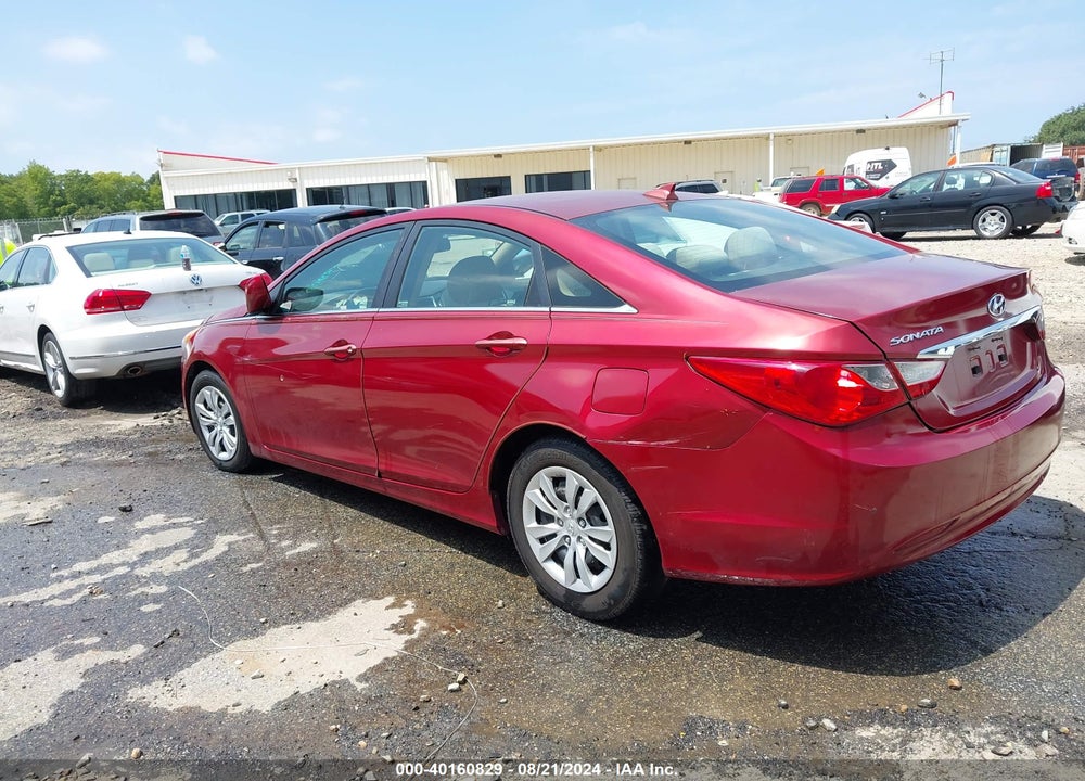 2013 HYUNDAI SONATA GLS VIN: 5NPEB4AC1DH544421
