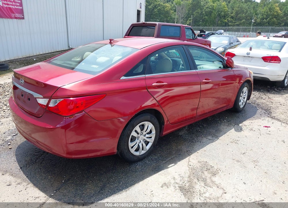2013 HYUNDAI SONATA GLS VIN: 5NPEB4AC1DH544421