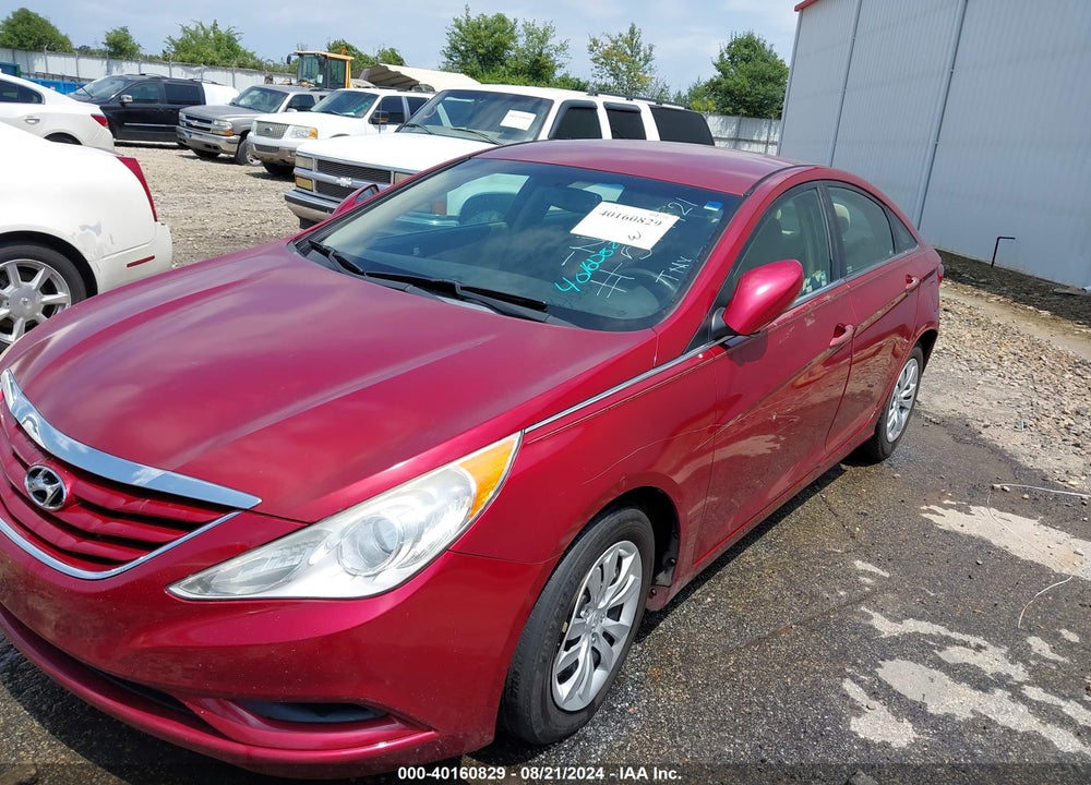 2013 HYUNDAI SONATA GLS VIN: 5NPEB4AC1DH544421