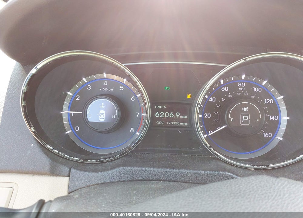 2013 HYUNDAI SONATA GLS VIN: 5NPEB4AC1DH544421