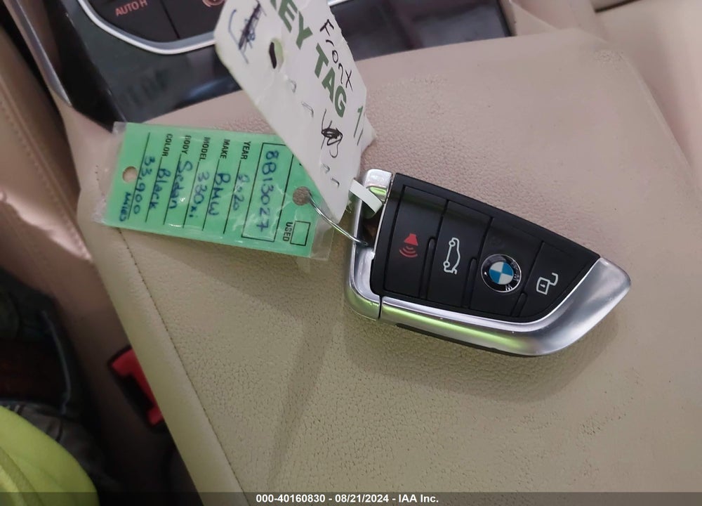 2020 BMW 330I XDRIVE VIN: 3MW5R7J0XL8B13027