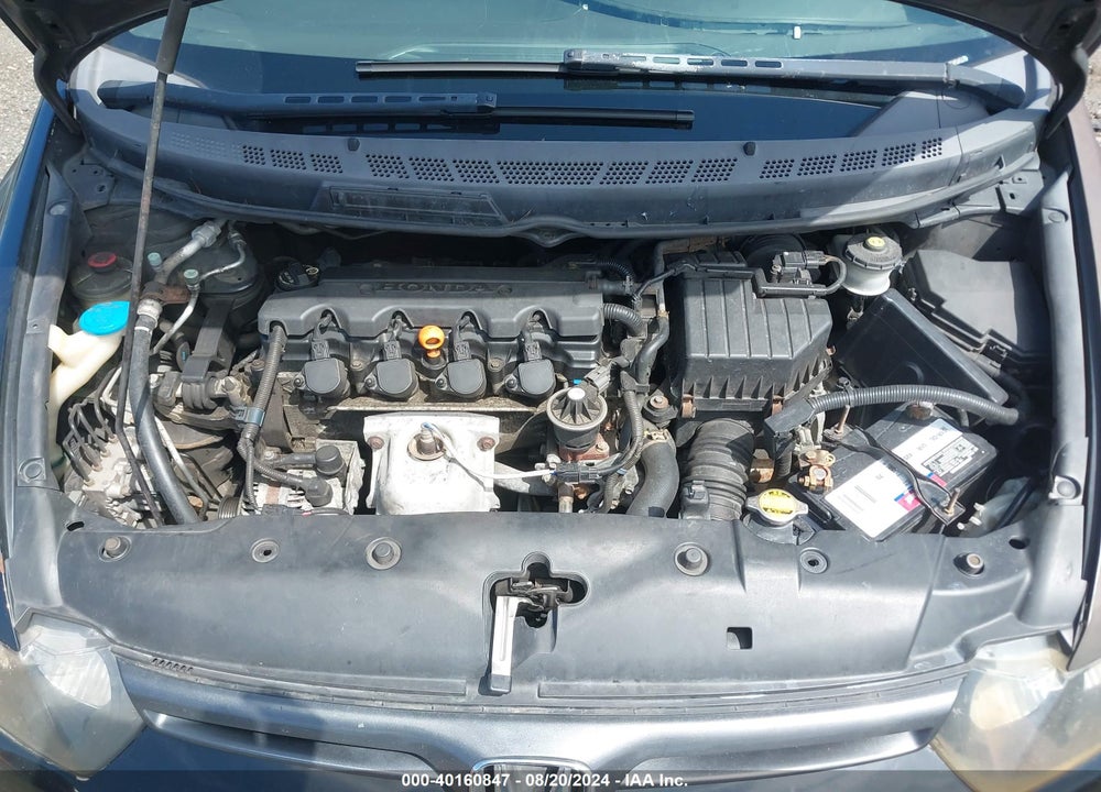 2008 HONDA CIVIC LX VIN: 2HGFG12628H566246