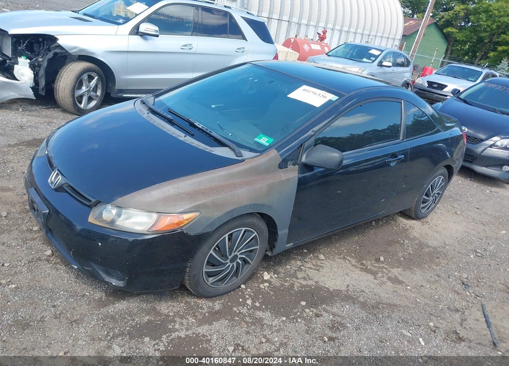 2008 HONDA CIVIC LX VIN: 2HGFG12628H566246