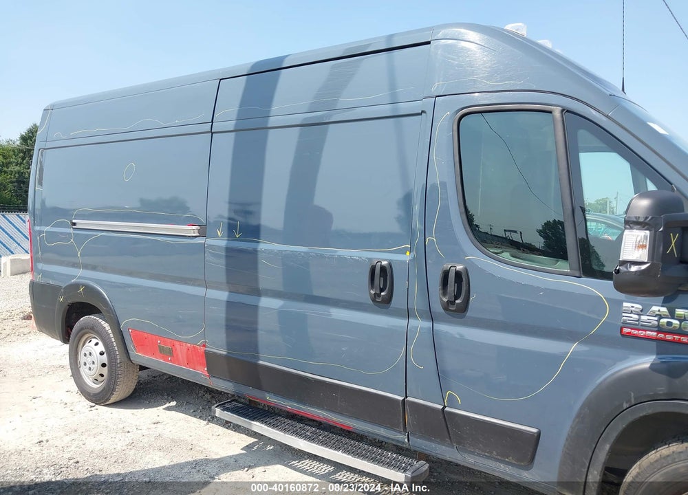 2019 RAM PROMASTER 2500 HIGH ROOF 159 WB VIN: 3C6TRVDG3KE520752