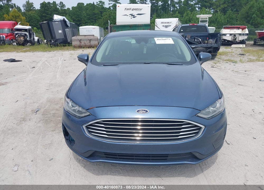 2019 FORD FUSION SE VIN: 3FA6P0H70KR255182