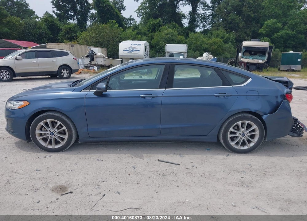 2019 FORD FUSION SE VIN: 3FA6P0H70KR255182